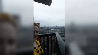 lucymuse Flashing on The Tate Tower.
