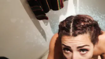 jewelsval 07.07.2018 Sucking dick in the thrift store dressing room with my al