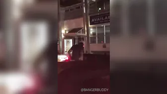 bangerbuddy 25.06.2020 Drive thru blowjob anyone Miami gets wild.