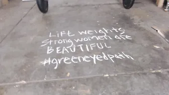 Erin Marie O'Keefe aka Goddess Green Eyed deadlift-and-booty-shake