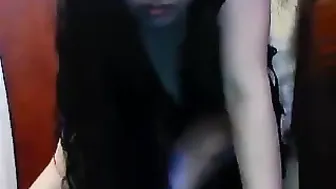 hanami88  Spreads Her Legs for dildo penetration