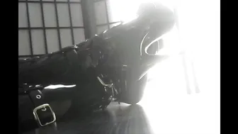 Eve Batelle shows how deep a toy can be in your mouth