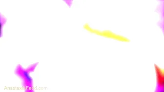 AnastaxiaLynn crazy girl plows pussy with phallus