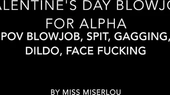 MissMiserlou Blowjob_for_Alpha's_cock spit,_gagging ManyVids