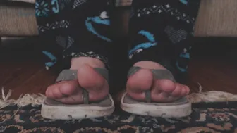 Silverthorne CUSTOM  Toes Curling Flip Flops ManyVids