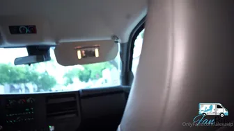 alexavip 16 07.2020 New Fan Bus Episode Blissy helps this baddie Squirt all o