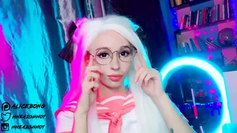 AliceBong Schoolgirl Learns To Do Blowjob AliceBong [Teen Webcam Porn Cosplay Amateur Solo All sex Petite Dildo Anal] (720p)