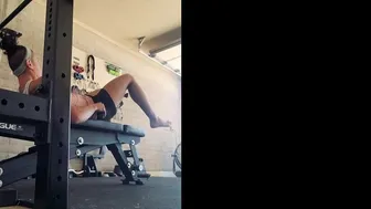 davinablakebell 03 08 2020 42585194 Today s Workout Bench Press. As you guys can imagi