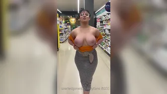 Scarlett Jones onlyfans 20 10 14 58981035 Managed to get my tits out multiple times in the shop no idea how Im never(..) 720x1280