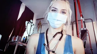 Mistress Euryale White Latex Glove Fetish JOI