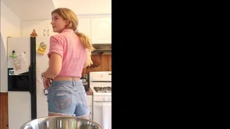 [AddMia.com] Mia Melano MiaMelano Baking a chocolate cake