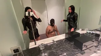 Mistress Karina onlyfans (2020 11 10) Human Drain Hole Brushing Our teeth