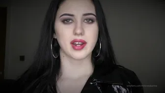 Mistress Karina onlyfans (2019 02 01) Cock T0rture POV (full 16min clip )