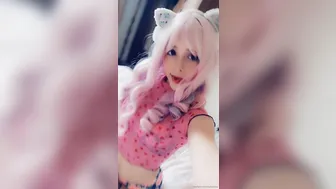 mayakayagaia aka dollylolita _19-10-03 7431757 My pink cosplay wig finally arrived! I've been waiting ages for this.. Yo(..) 960x1808