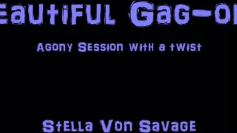 Stella_Von_Savage_011 - Beautiful Gag Ony Edging Agony