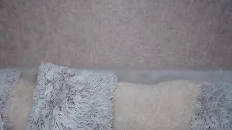 little_tits_ chick fucks herself with a big rubber dildo