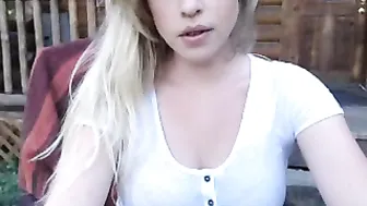 indigowild  Pulled off her panties and showed what was between her legs