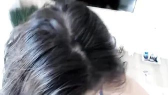 brunetteboo  with cream-coloured pussy