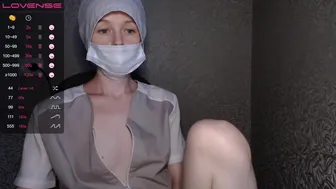 kiss-ulka ласкает свою дырочку