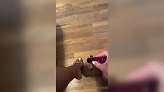 Amira Brie, Princess Amira B, brieamira Busty doll fucks pussy with sex toy