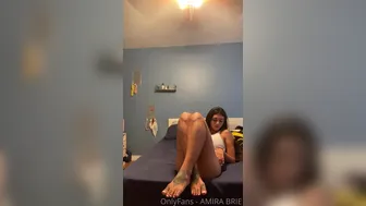 Amira Brie, Princess Amira B, brieamira Expressive beauty with big tits wriggles in front of the camera