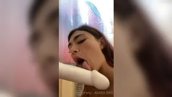 Amira Brie, Princess Amira B, brieamira Gorgeous chick fucks cunt with phallus