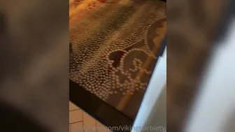 Viking Barbie onlyfans Busty female fucks point with a strap-on