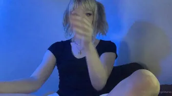 Angelגs Diary aka angeldiaries onlyfans Curvy slut caresses pussy through panties