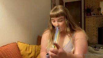 peachylilslut  onlyfans  experiments young cam couple part