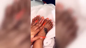 Blac Chyna aka msblacchyna  onlyfans  Part 4 with a hot redhead beauty