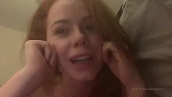 Ella Hughes aka ellahughesxxx  onlyfans and gilded dildo