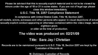 Sara Jay  onlyfans Gorgeous female licks dildo