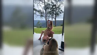 AntheaPage  onlyfans girl girl Twirling Elastic Ass