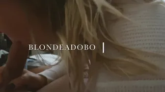 blondeadobo  onlyfans jerking off through panties