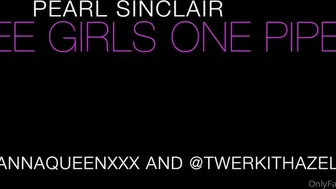 Pearl Sinclair  onlyfans Gripping nipple brightly jerking off with sex toy