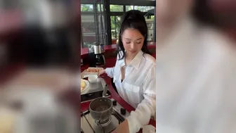 Bella Poarch aka bllapoarch  onlyfans  Curly redhead girl gets fucked in both holes