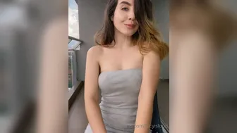 Lucy Goyette aka LucyIsLoud onlyfans Sexy mare passionately masturbates pussy