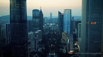 cheriedeville onlyfans  caresses his tits