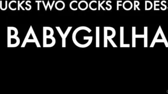 Babygirl Hazel aka babygirlhazel onlyfans Naughty queen masturbates pussy with phallus