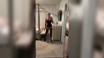 Authentic Bella aka authenticbella onlyfans  gorgeous ass in thong