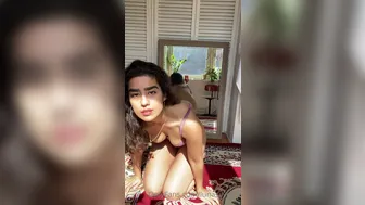 Luna Silver aka lunasilver onlyfans Naughty bitch jerks her pussy with a phallus