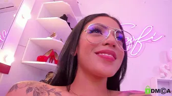 Sofi_1 Cute Curvy Fucks Her Dildo