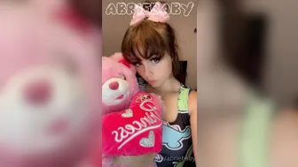 Abrie Baby aka abriebaby onlyfans  i caressed myself with improvised means
