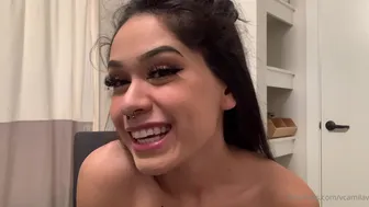 Camila Valentina aka vcamilav onlyfans adorable petite effectively jerking pussy