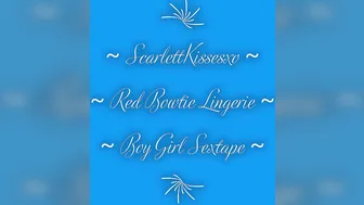 ScarlettKissesXO.Red.Bowtie.Lingerie.Boy.Girl.Sextape.XXX.1080.mp4