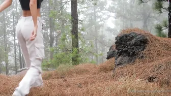 Anna.Ralphs OnlyFans Make deep blowjob at wood