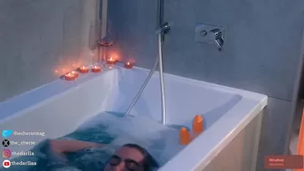 thecherie naked pussy & bubble bath pt.3